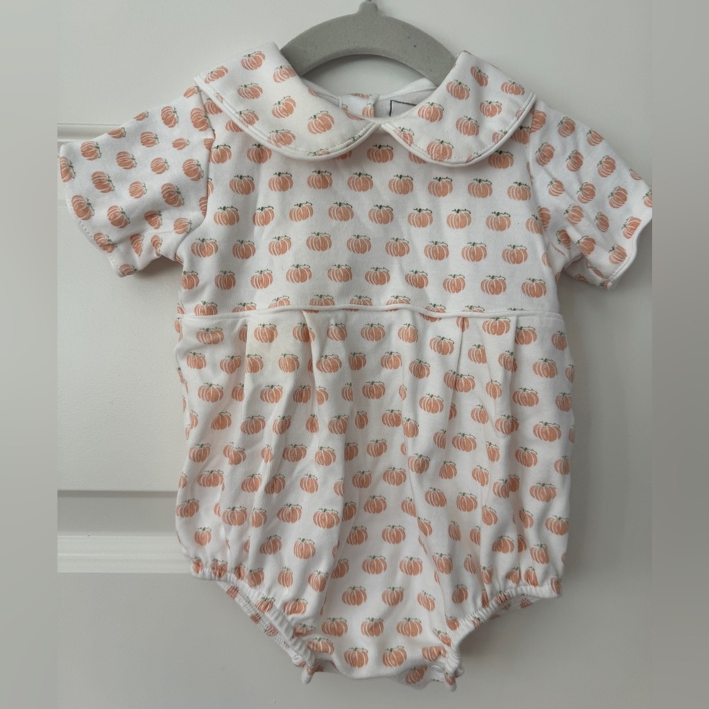 Pumpkin Print baby bubble